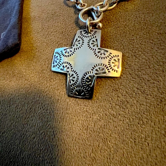 SILPADA VIRTUOSITY CROSS NECKLACE - Picture 2 of 5